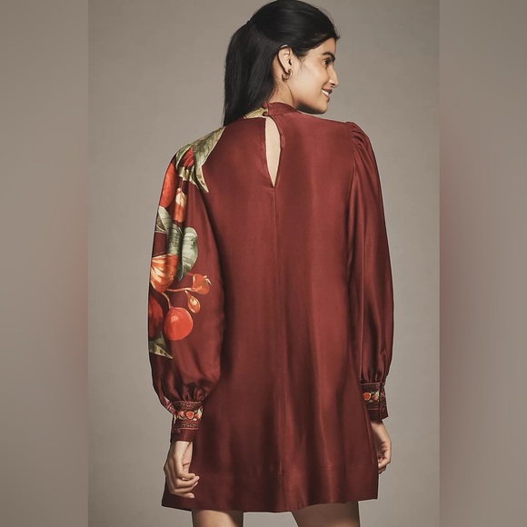 Farm Rio x Anthropologie Printed Mini Dress NWT - Picture 2 of 8